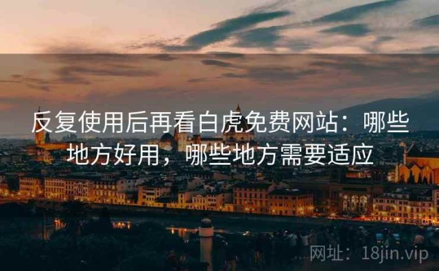 反复使用后再看白虎免费网站：哪些地方好用，哪些地方需要适应