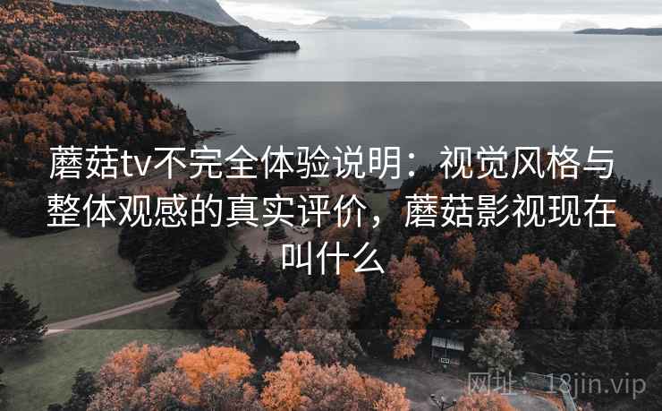 蘑菇tv不完全体验说明：视觉风格与整体观感的真实评价，蘑菇影视现在叫什么