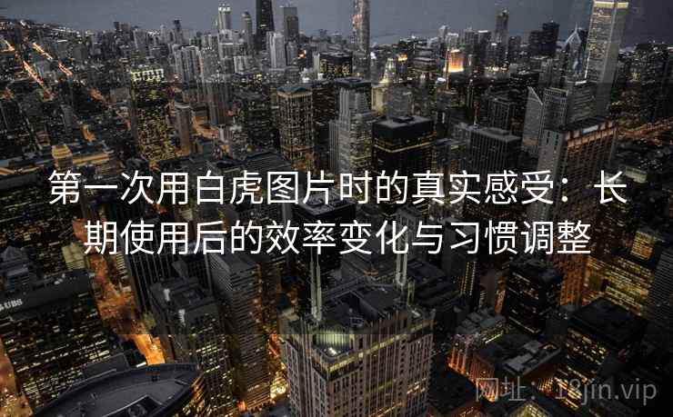 第一次用白虎图片时的真实感受:长期使用后的效率变化与习惯调整 第一次用白虎图片时的真实感受:长期使用后的效率变化与习惯调整